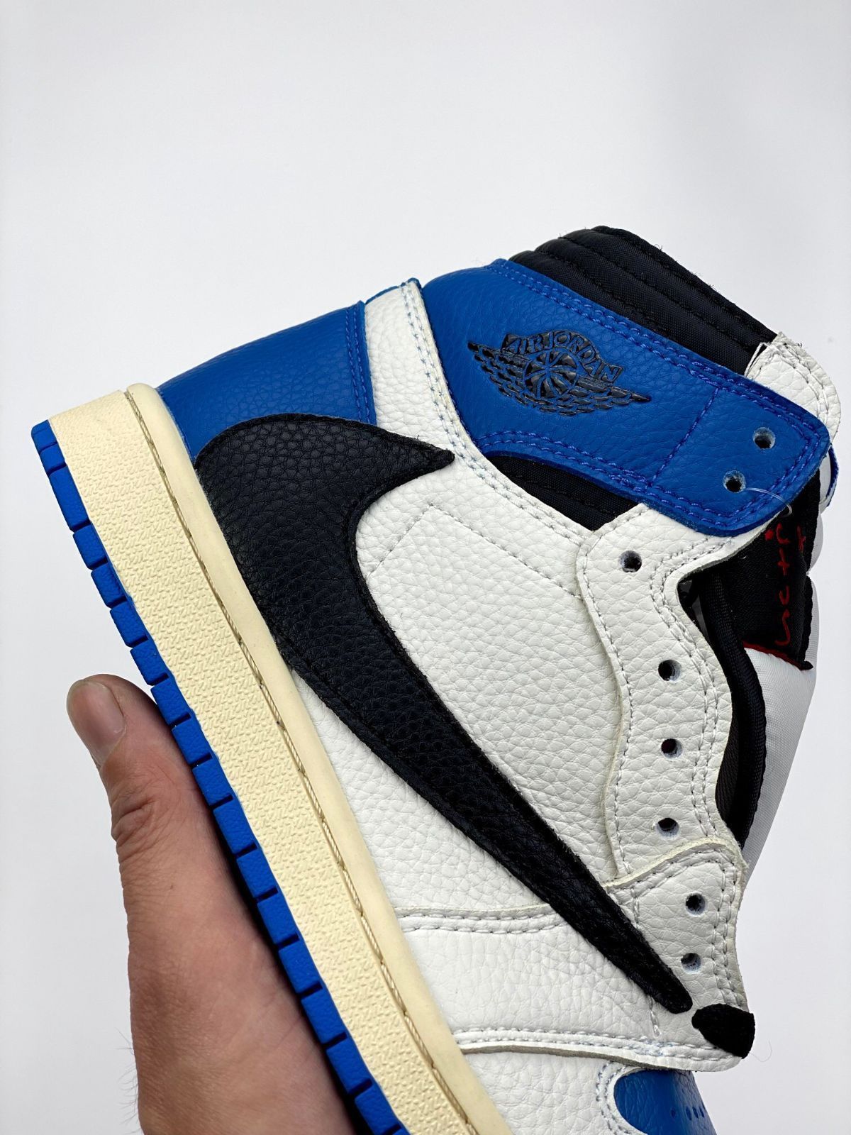 Travis Scott × Fragment × Nike Air Jordan 1 Retro High OG SP Military BlueDH3227-105