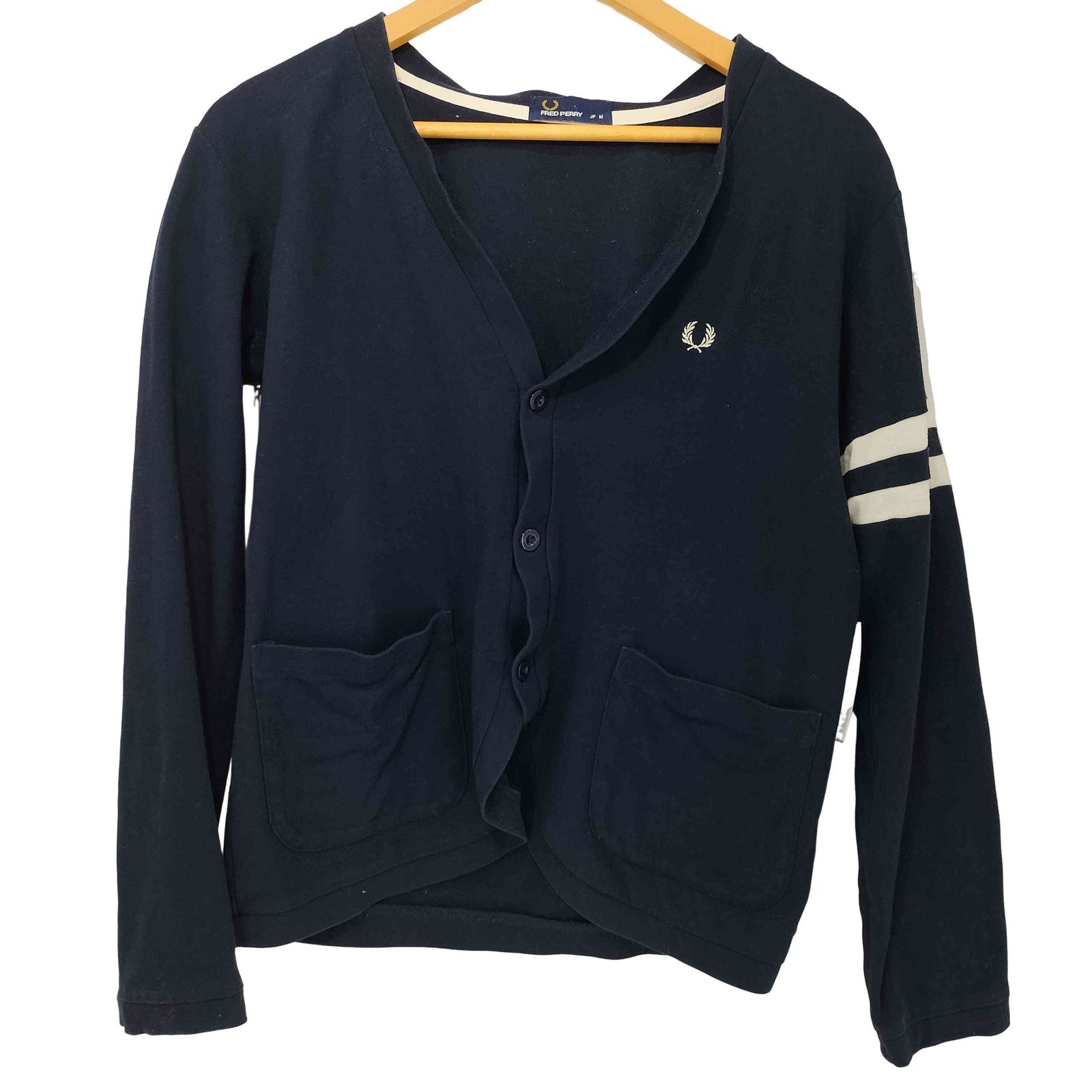 フレッドペリー FRED PERRY クラシックカーディガン L/S