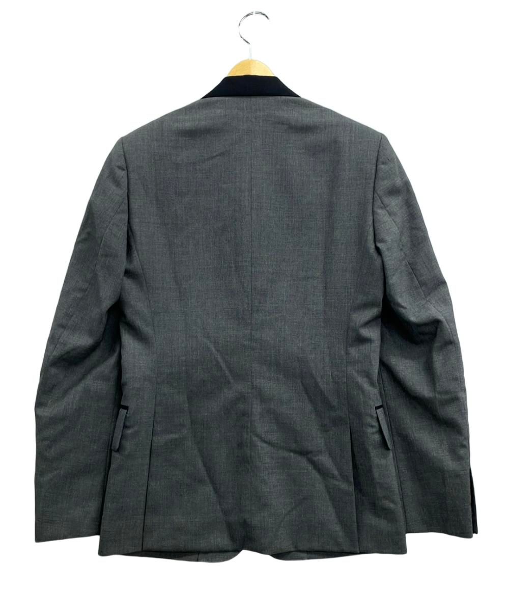 （美品）FRED PERRY テーラードジャケットSサイズ フレッドペリー トラックジャケット ブラウン 水色ライン XS