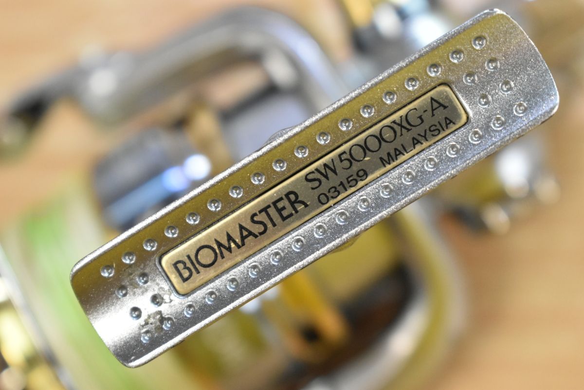 SHIMANO - バイオマスターSW5000XG 13バイオマスターSW5000XG整備その① | reelmaintenance