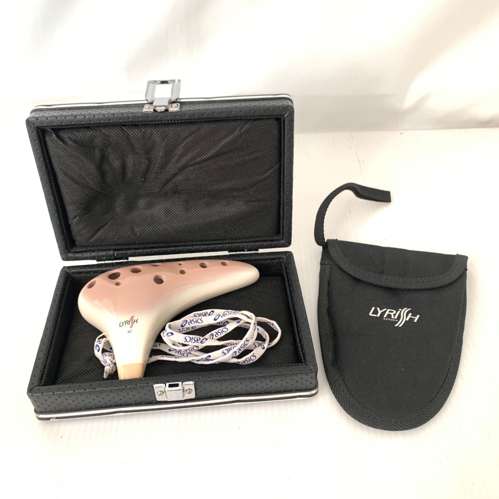 ライリッシュオカリナ 中古】ライリッシュ オカリナ ハードケース付き ヒビ有 M71017-4