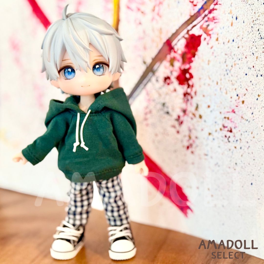 ねんどろいどどーる オビツ11 着用可能 服 靴 男の子 パーカー