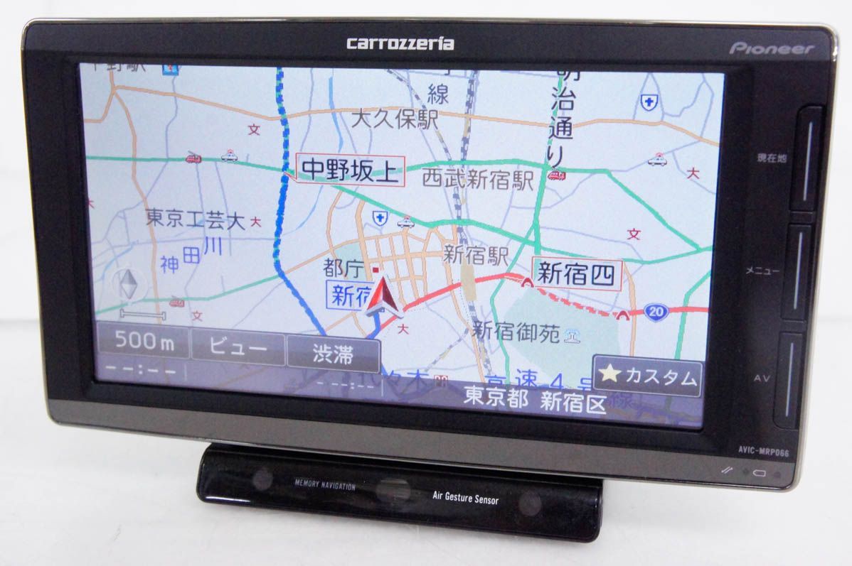 C Pioneerパイオニア 6.1インチ ポータブルナビゲーション 楽ナビ AVIC-MRP066 carrozzeria ワンセグ