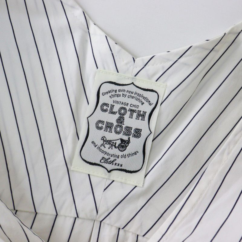 ハグオーワー クロスアンドクロス HUG O WaR Cloth&Cross Vネック