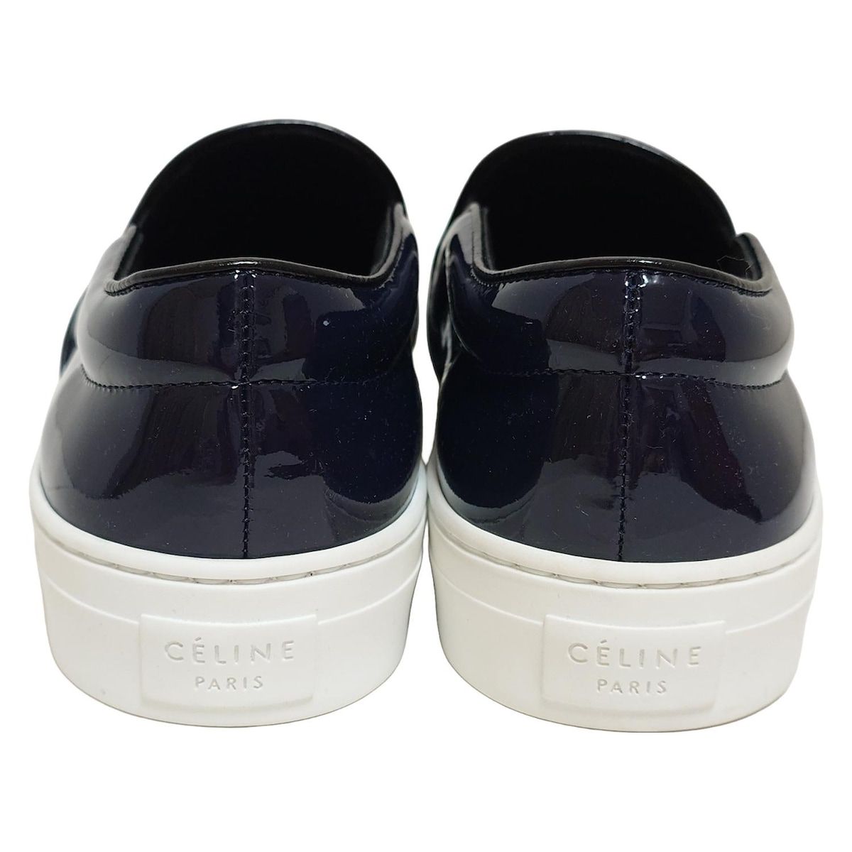 【新品】CELINE スリッポン マルチカラー サイズ38(24.5～25.0) 新品】CELINE スリッポン マルチカラー サイズ38(24.5～25.0