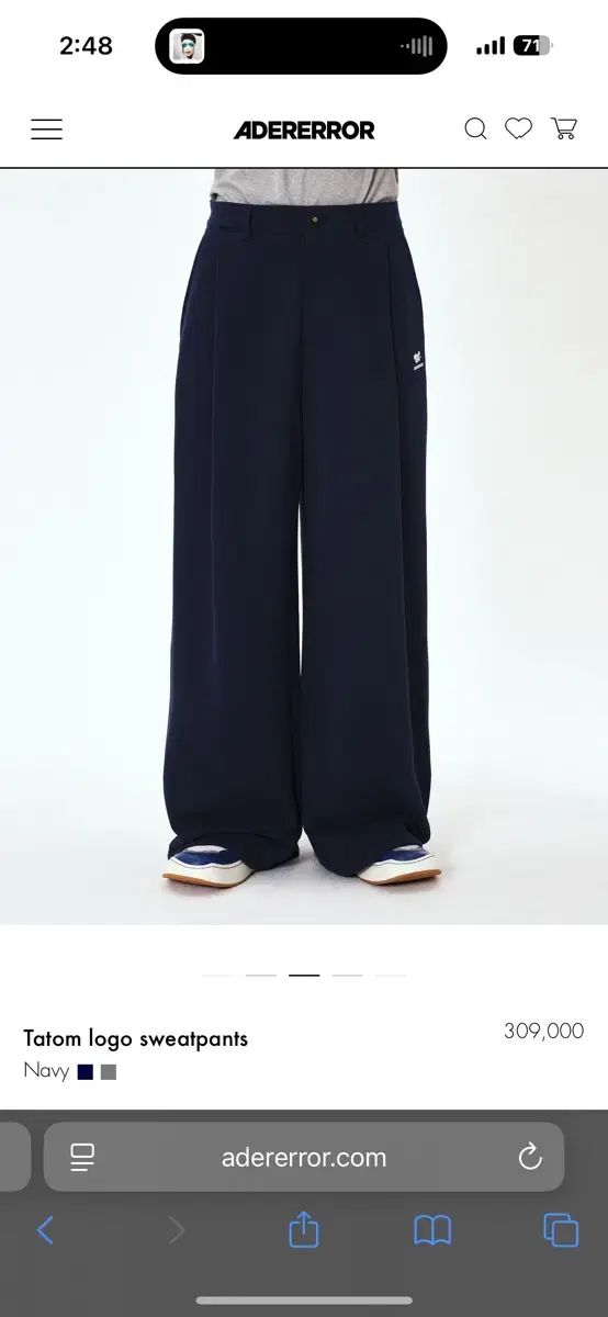 早期完売★Ader Error★Tatom logo sweatpants★パンツ★大人気 ADER AderSpace # Shop #