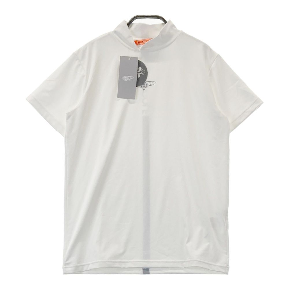 サイズ M BEAMS GOLF ビームスゴルフ モデル モックネック 半袖Tシャツ ホワイト系 240101525712 ゴルフウェア レディース ストスト