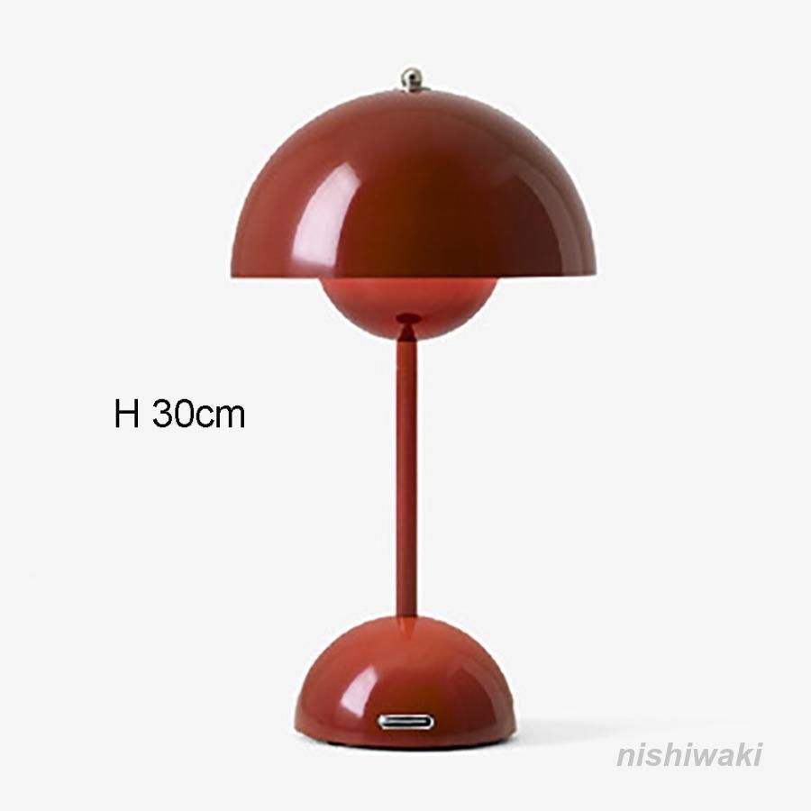 新しい未使用 フラワーポットランプ テーブルライト 照明