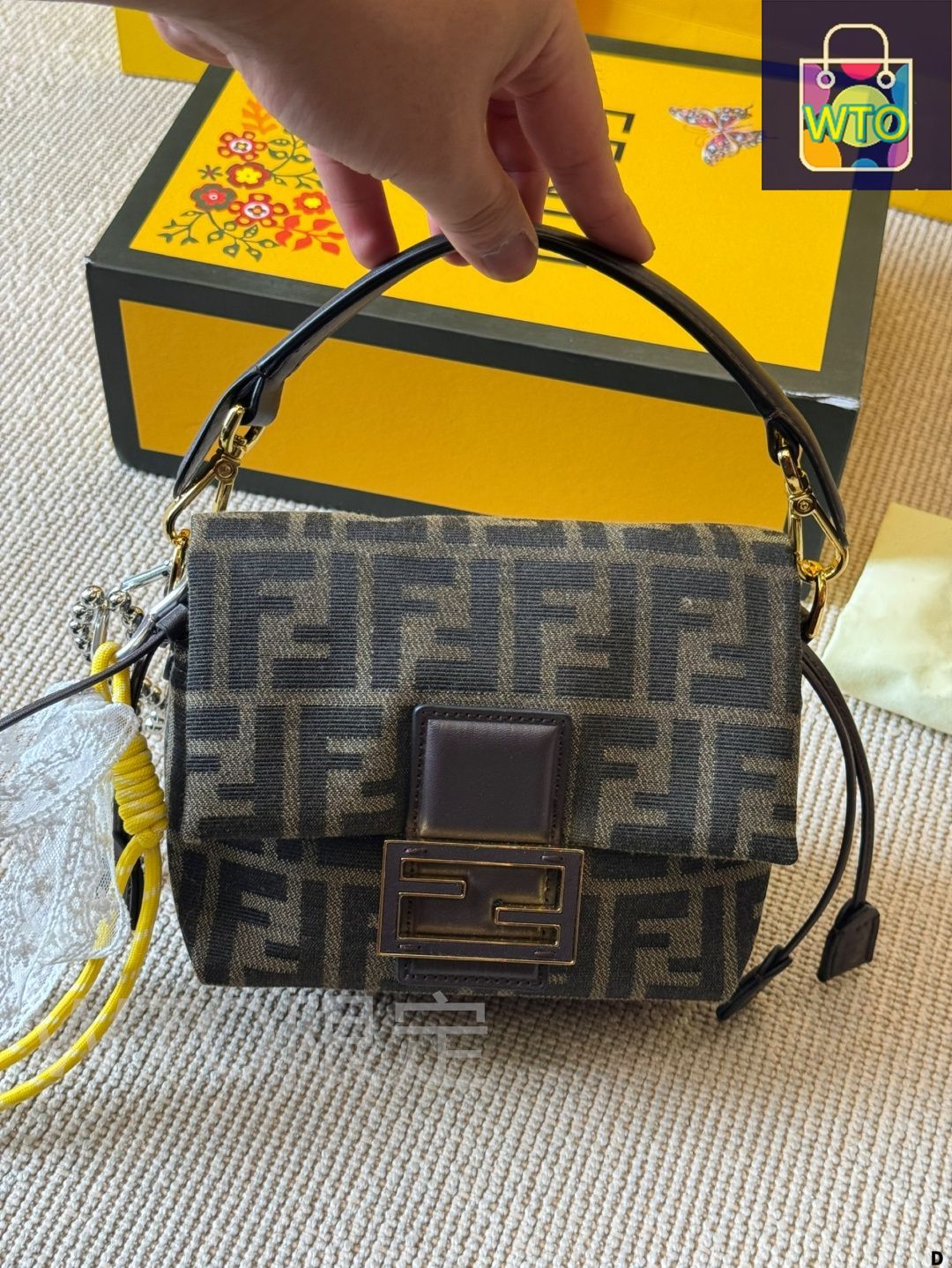 今日特価】Fendi フェンディ マンマバゲットシリーズ 柔らかな