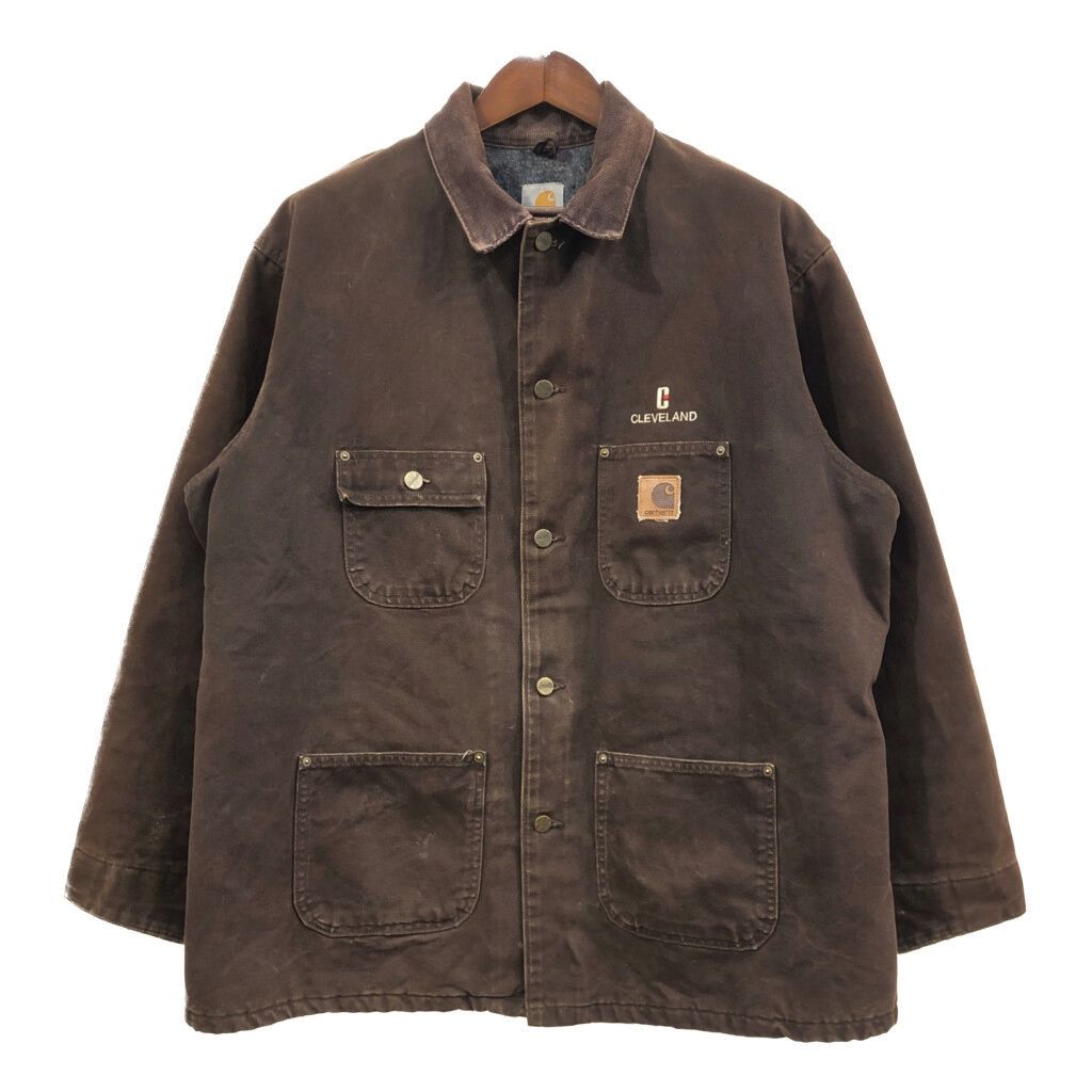 カーハート ミシガンチョアコート L ブラウン 00年代 Carhartt カーハート ミシガンチョアコート ジャケット