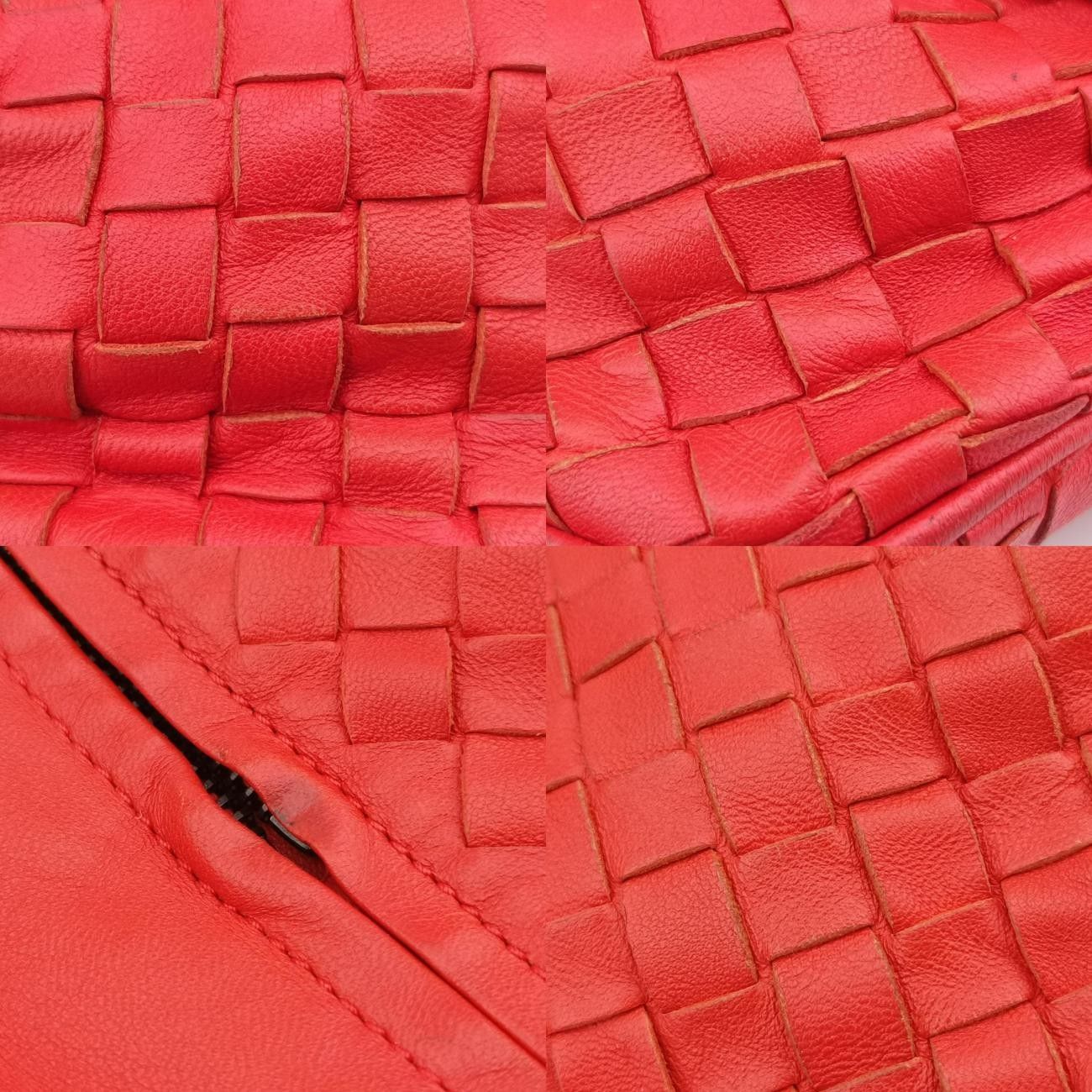 ボッテガヴェネタBottega Venetaイントレチャートオレンジ