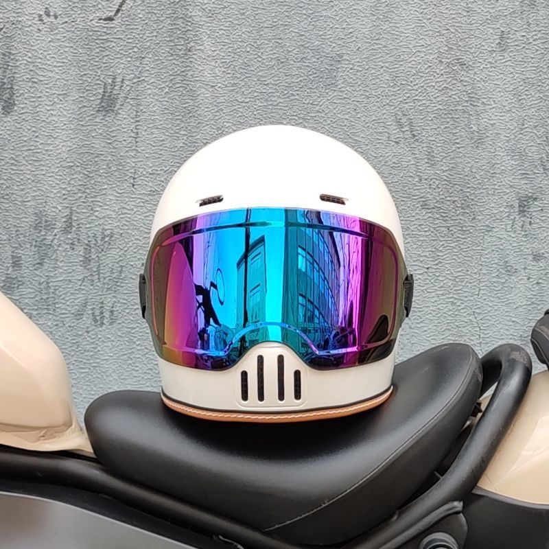 レトロヘルメットORZ クラシック フルフェイスヘルメットS〜XXL