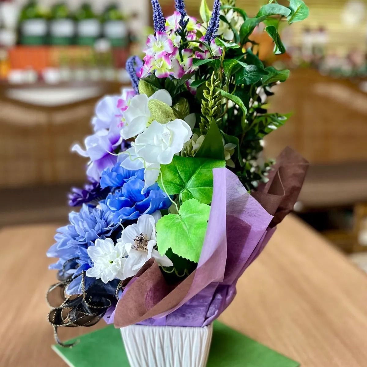 豪華お供えアレンジ＊アーティシャルフラワー