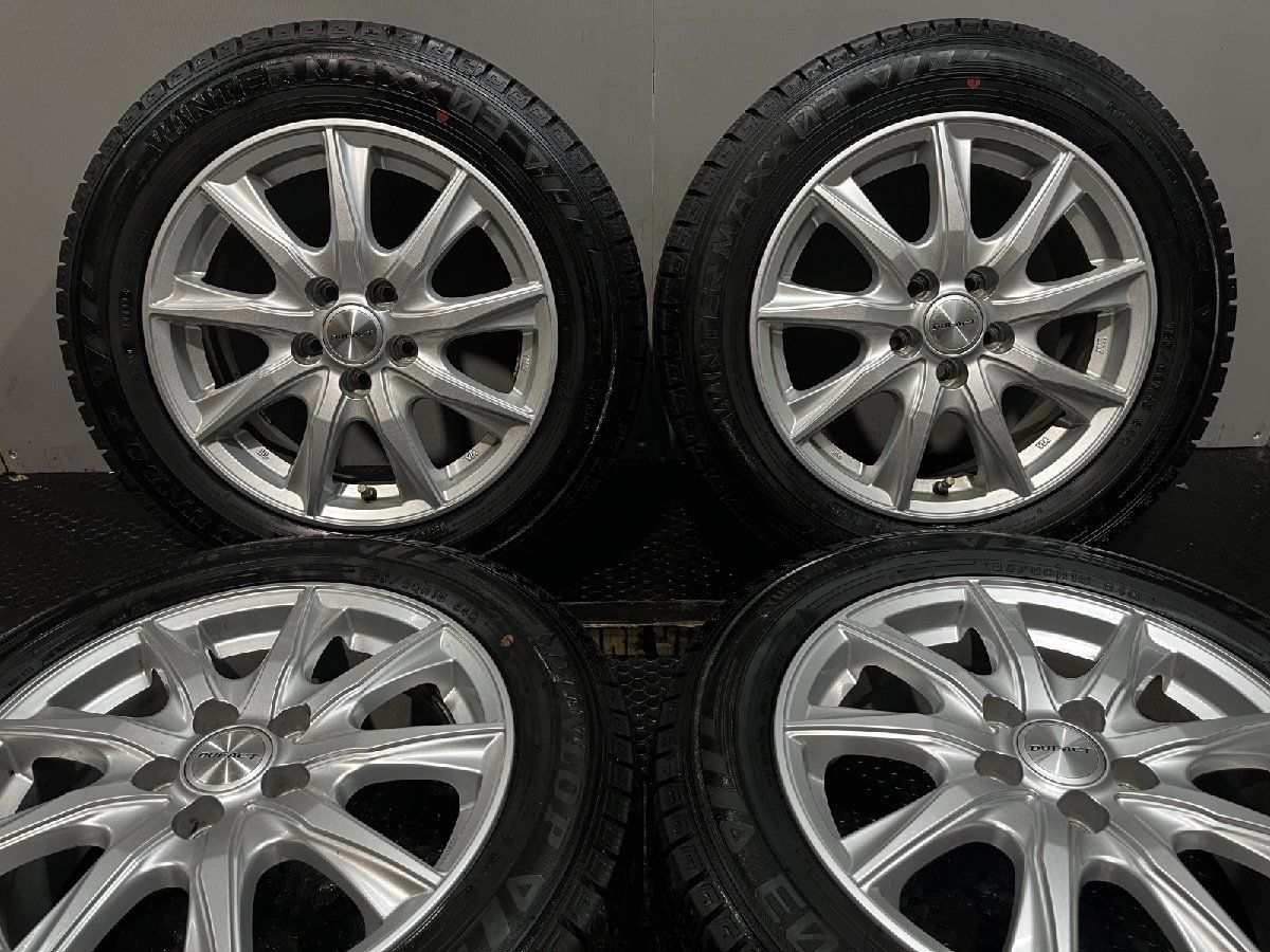 185/60R15 2024年 ほぼ新品スタッドレス＆トヨタ純正アルミ4本