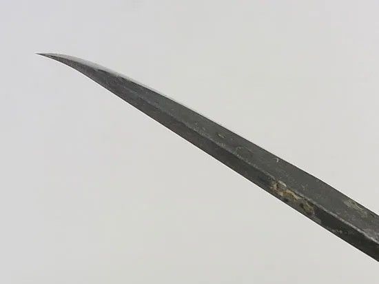 盆栽道具 舎利作りナイフ 反り刃 切出 右 No.659 植木 庭木 兼進作