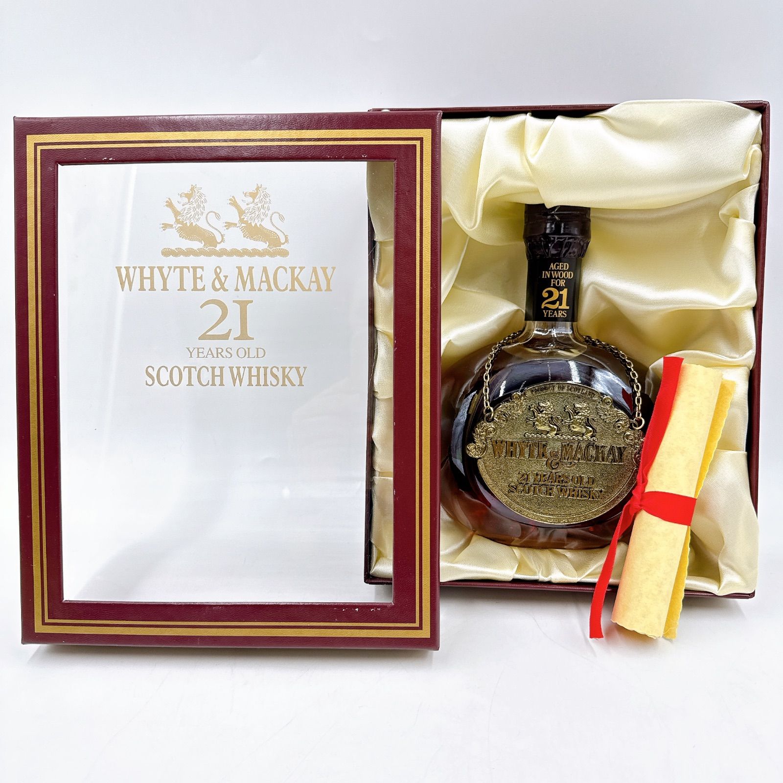 未開栓 WHYTE - MACKAY 21 YEARS OLD SCOTCH WHISKY ホワイト-マッカイ 21年 750ml 43
