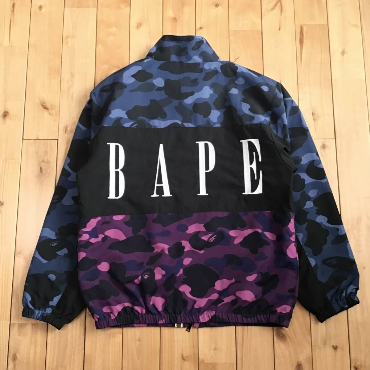 BAPE STA Color Camo Track jacket Mサイズ a bathing ape エイプ 