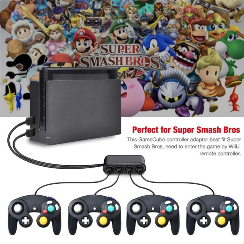 GCコントローラー接続タップ ゲームキューブコントローラー 接続タップ