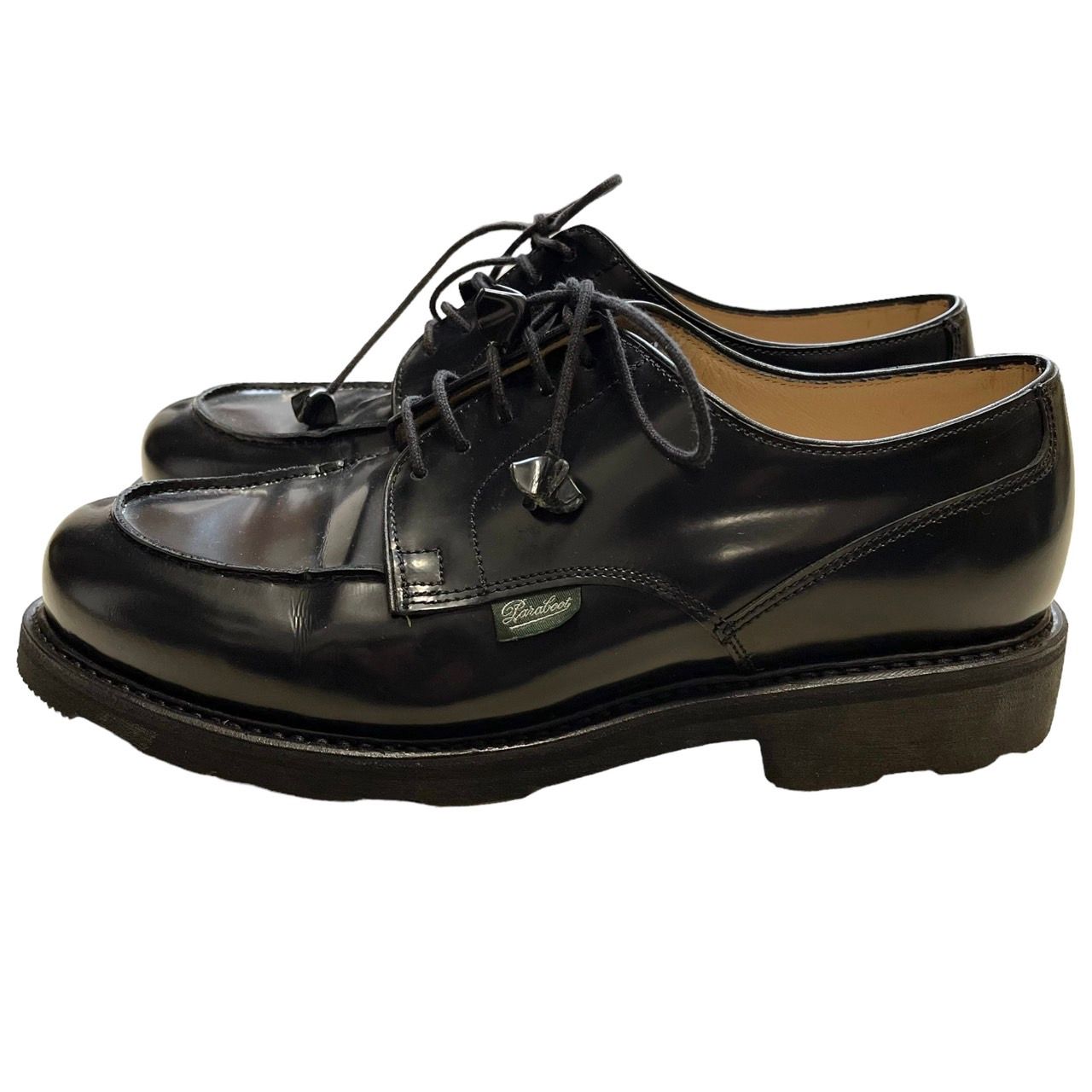 Paraboot パラブーツ CHAMBORD GRIFF GLOSS NOIR 170427 シャンボード レザーシューズ GRIFF 2 ①