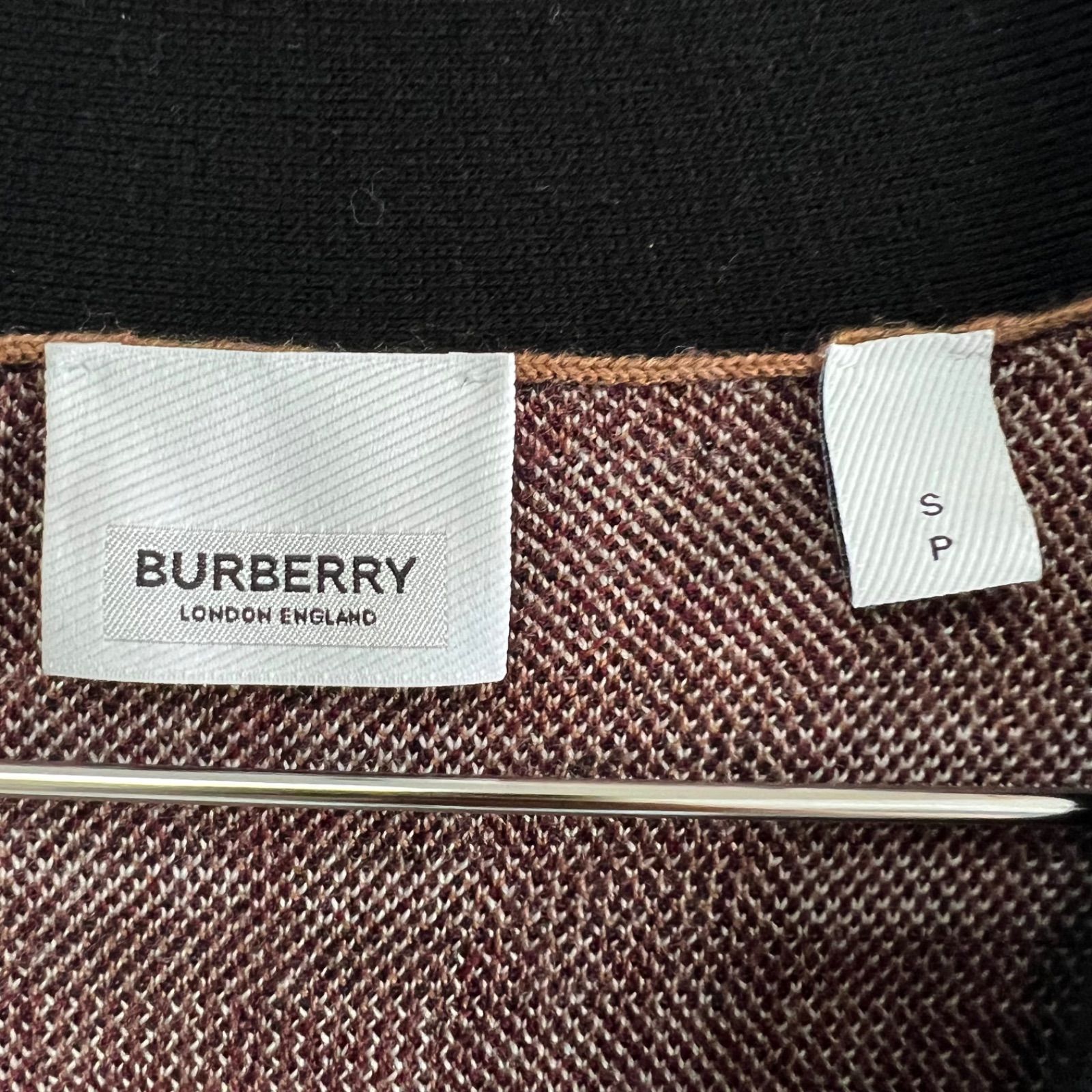 BURBERRY バーバリー カーディガン ノバチェック メンズ SP BURBERRY