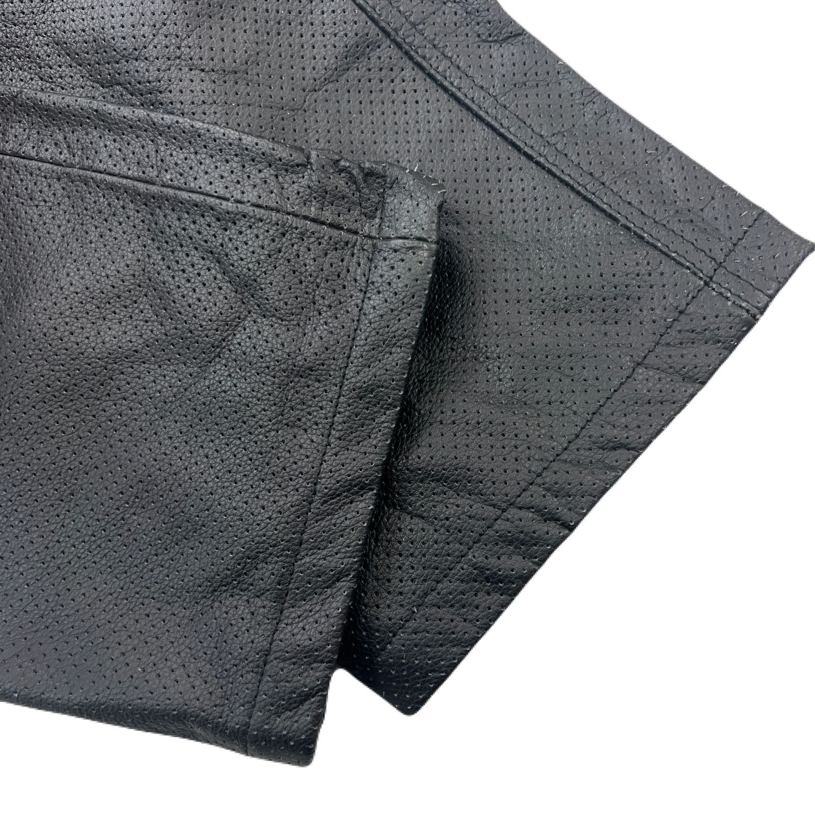 ライダースパンツ 革パン