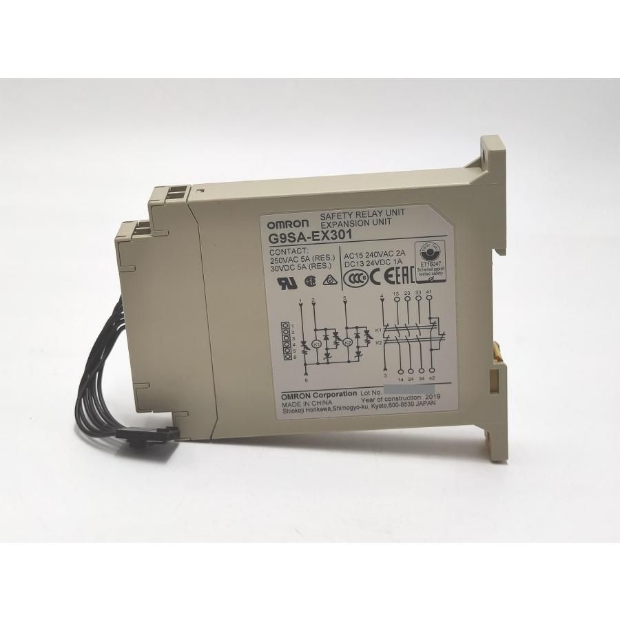 *純正新品 新品 セーフティリレーユニット G9SA-EX301 保証6ヶ月