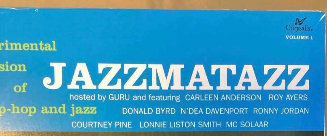 新品未開封)JAZZMATAZZ Volume 1 JAZZ HIPHOP名盤レコード
