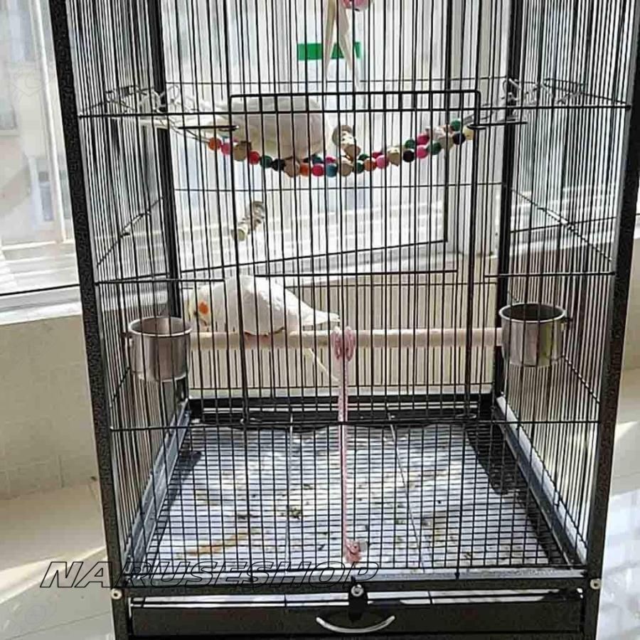 鳥かご・ケージ 車輪付き大型鳥かご 玄豊僧オウムムクドリ鳥籠
