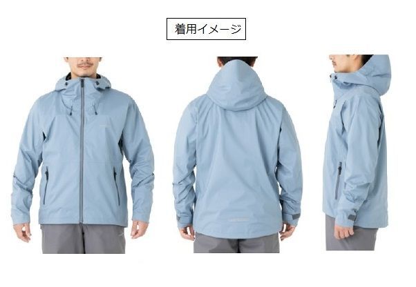 シマノ レインジャケット RA-04JU ブルーグレー L