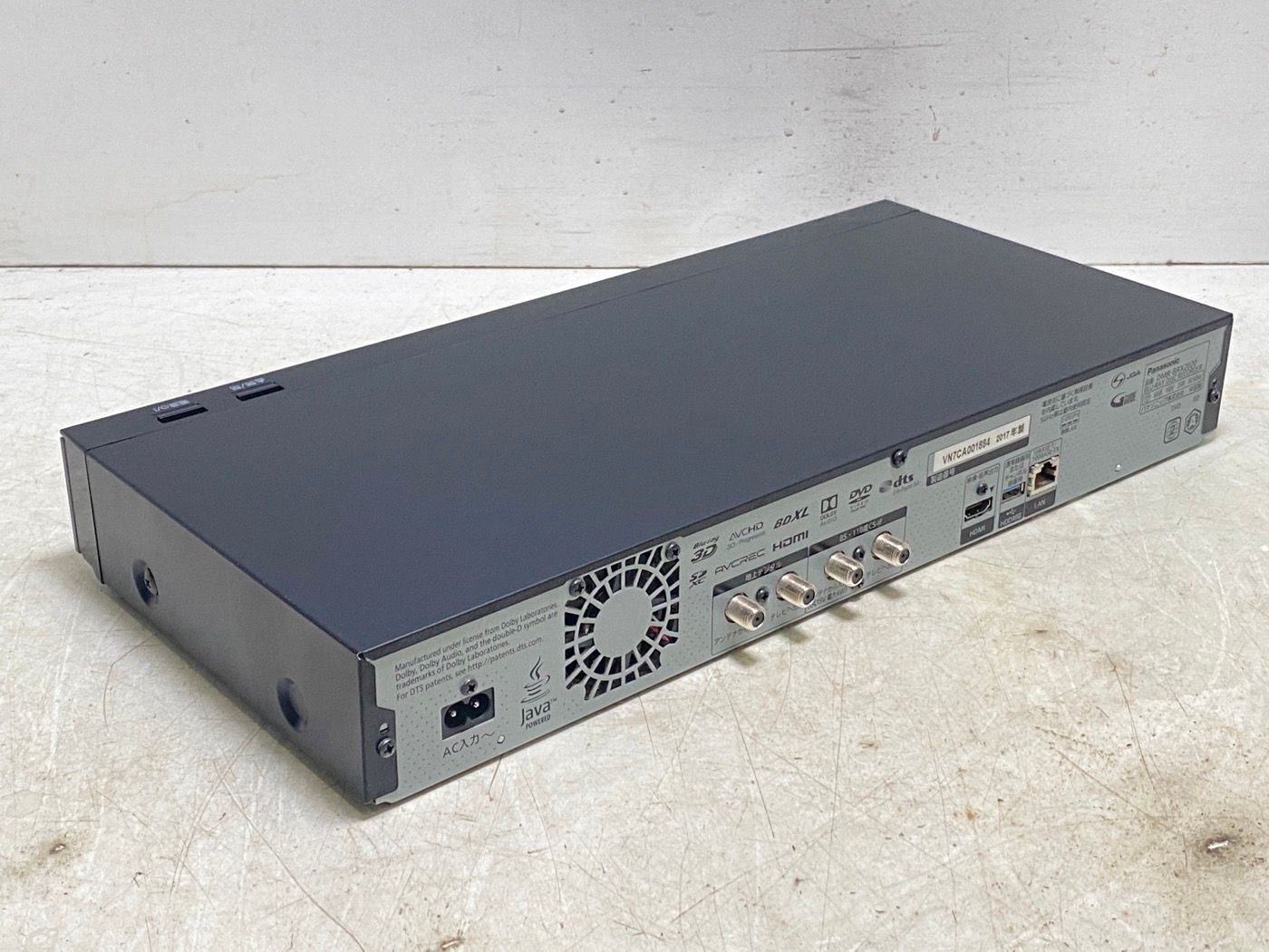 パナソニック 2TB 7チューナー ブルーレイレコーダー 全録 6チャンネル同時録画 4Kアップコンバート対応 ブラック 全自動 DIGA  DMR-BRX2020 - メルカリ