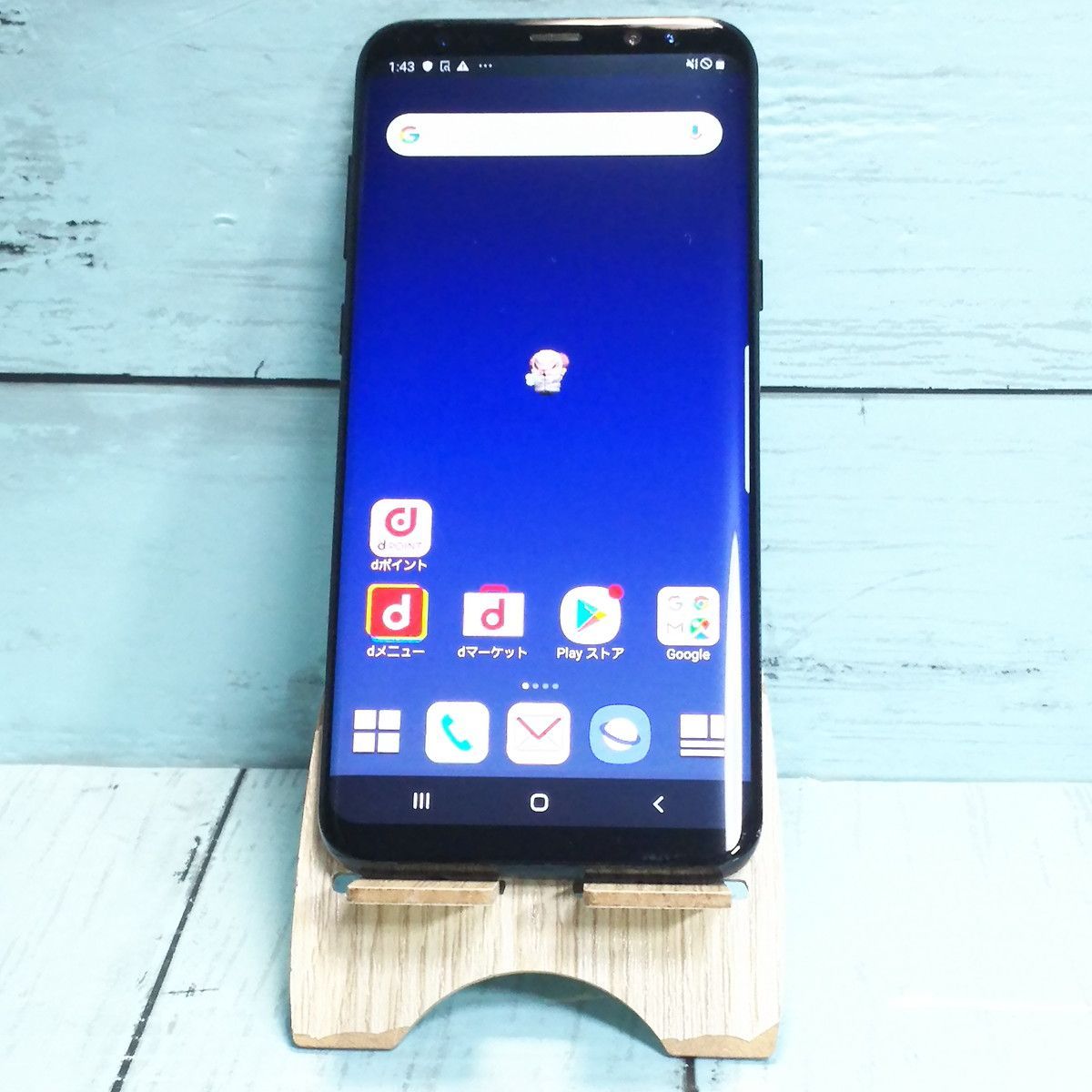 【送料無料】docomo SC-03J Galaxy S8+ ブラック 本体 白ロム SIMロック解除済み SIMフリー 196901