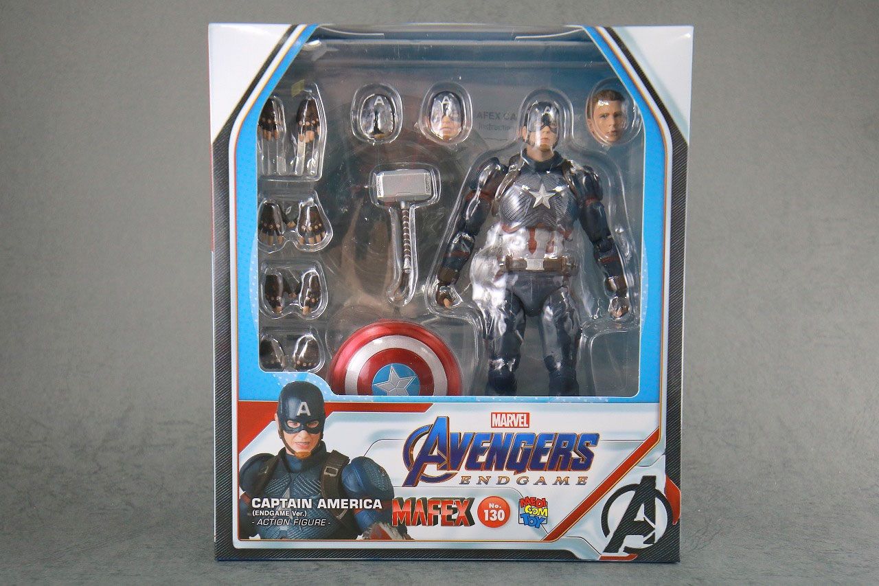 MEDICOM TOY - メディコム・トイ MAFEX キャプテン アメリカ ENDGAME Ver MEDICOM TOY - MAFEX CAPTAIN AMERICA（ENDGAME Ver.）