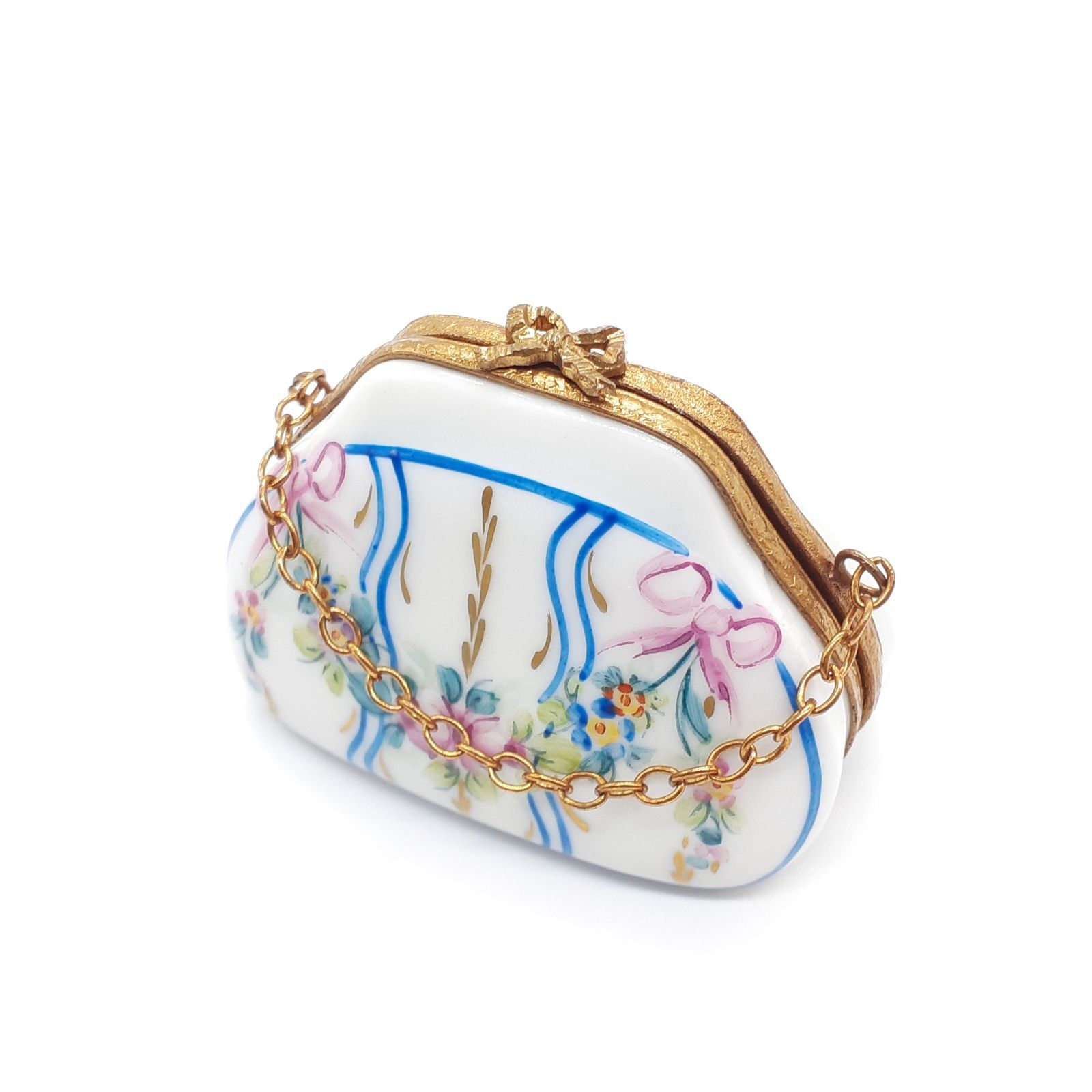 リモージュボックス 小物入れ2点セット Amazon.co.jp: 本物のフランス製磁器手描きかわいいミニチュア小物入れ