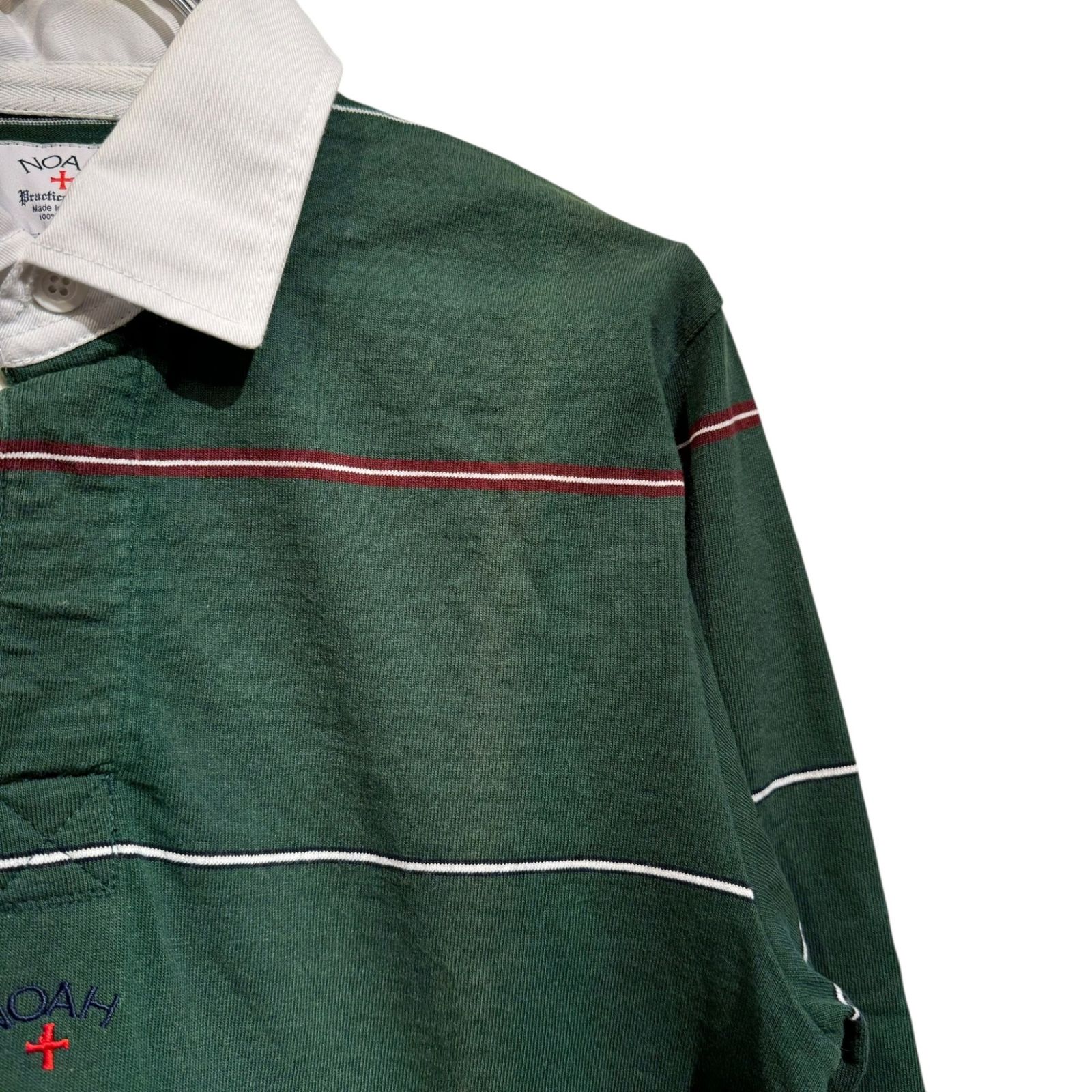 NOAH (ノア) □ ①③ 22070122004130 Striped Rugby ラガーシャツ 