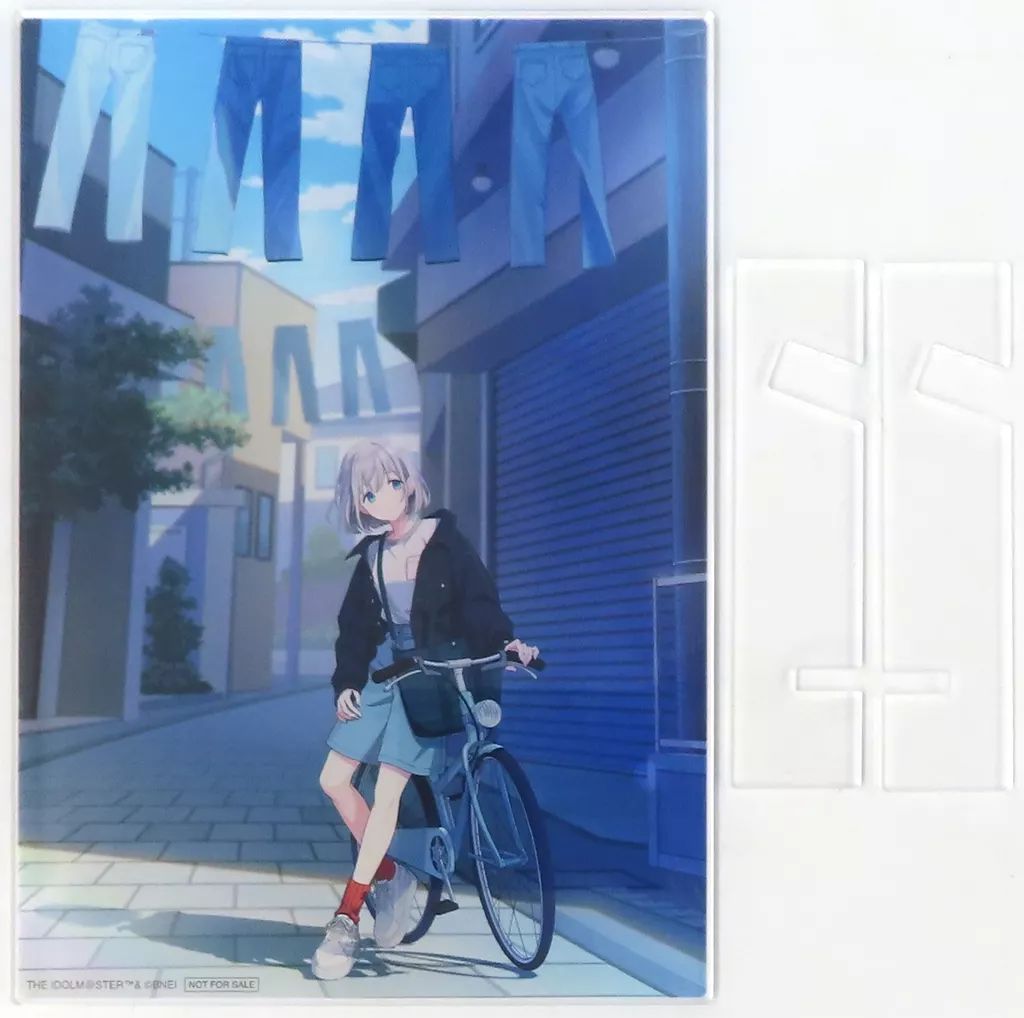 中古】アクリルスタンド・アクリルパネル 芹沢あさひ コラボ背景付き