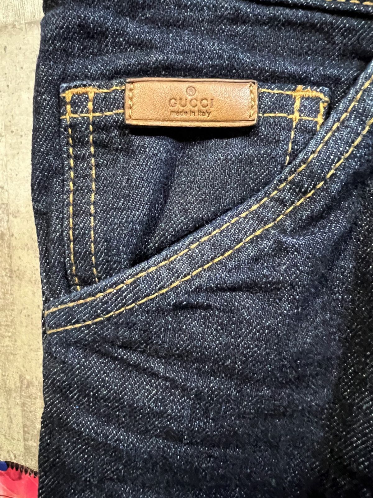 美品 正規 GUCCI イタリア製 スキニー ジーンズ 44 メンズ Short