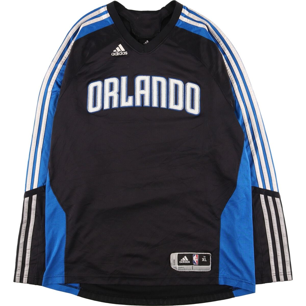古着 アディダス adidas NBA ORLANDO MAGIC オーランドマジック Vネック ゲームシャツ メンズXL/eaa433399