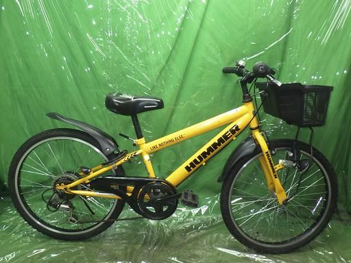 中古】店頭受け渡し品 子供用自転車 HUMMER 22インチ - メルカリ