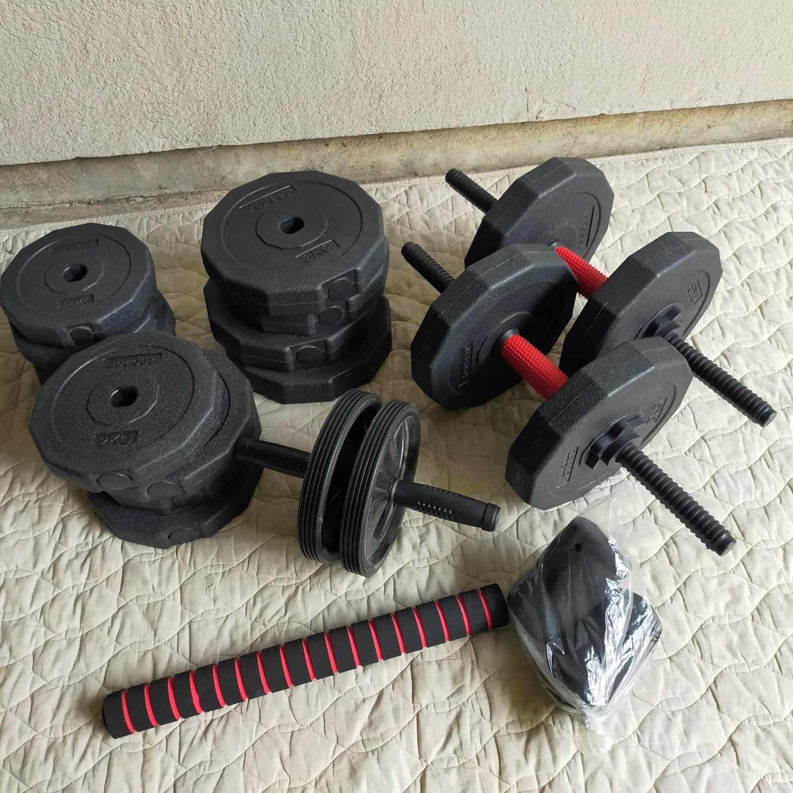 腹筋ローラー　ダンベル 楽天市場】腹筋ローラー（ダンベル｜スポーツ器具