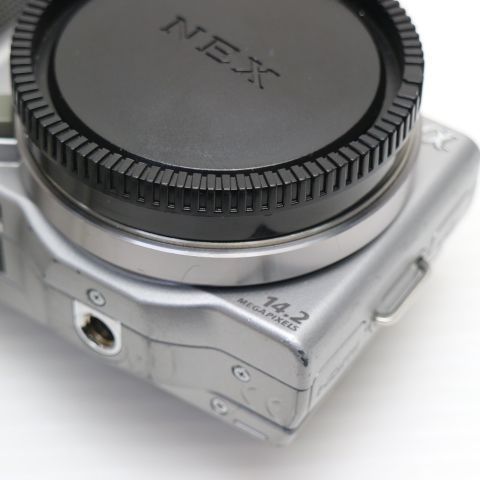 NEX 5 シルバー ボディ SONY デジタル一眼 本体 00000 ミラーレス一眼 デジタルカメラ