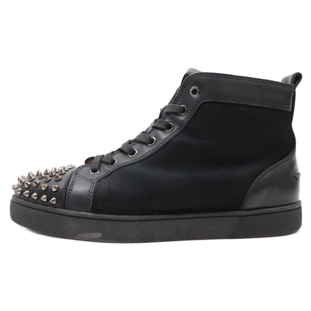 Lou spikes 美品 Christian Louboutin Lou Spikes Perforated Leather Sneakers