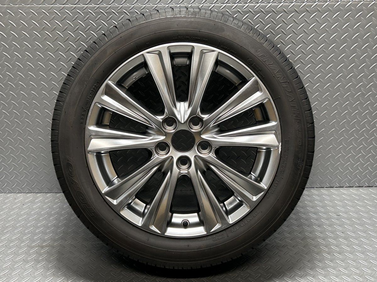 送料無料！30系アルファードS-C　235/50R/18 純正ホイール 新車外し 30アルファード 後期 純正 SCパッケージ ホイル 235/50R18