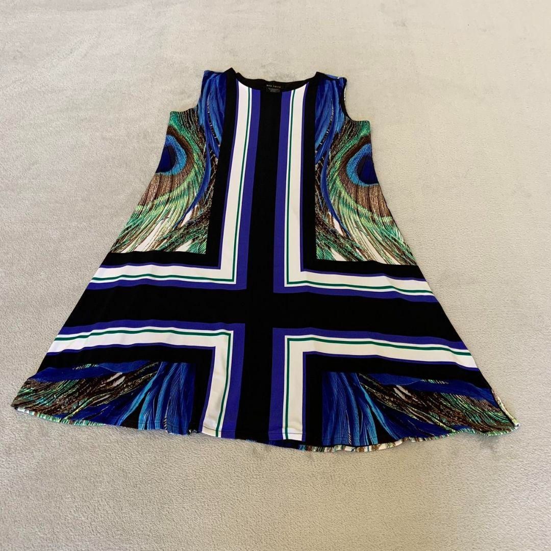 eva varro エヴァヴァロ ワンピース 総柄 Mサイズ レディース - メルカリ 