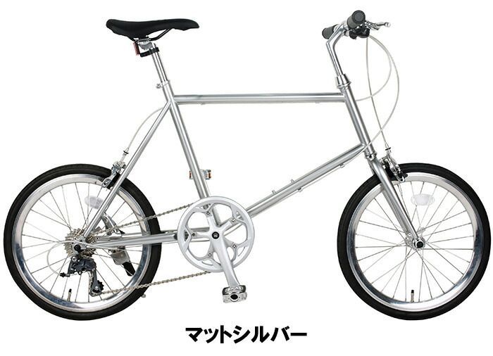 自転車 小径車 自転車 完成品 完成車 組立 ミニベロ 20インチ クロモリ シマノ製 8段変速 SPEAR (スペア) SPMI-208CM  ディレーラー Claris（クラリス）男性 女性 適用身長150cm以上 - メルカリ