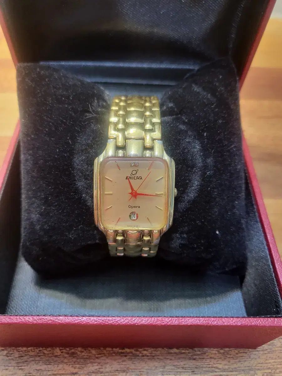 エニカ Opera ゴールド ヴィンテージ 時計