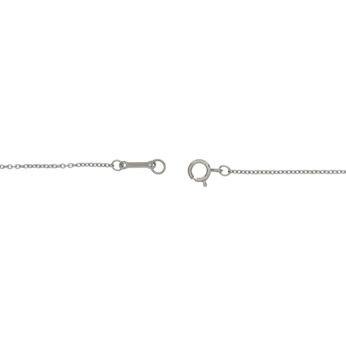 TIFFANY Tiffany ティファニー 750 18金ホワイトゴールド K18 ダブル 