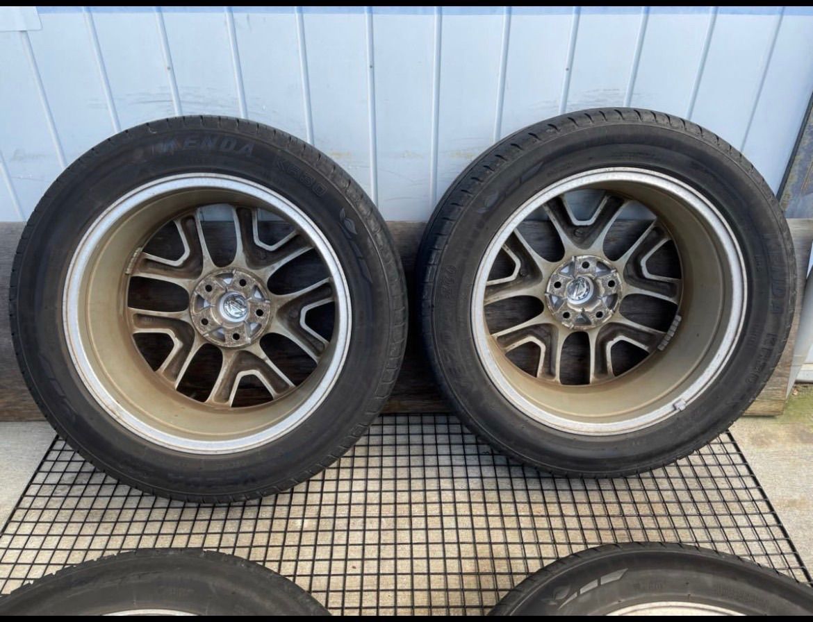 程度良好品】ニッサン T31 エクストレイル 後期 純正 18in 7J +