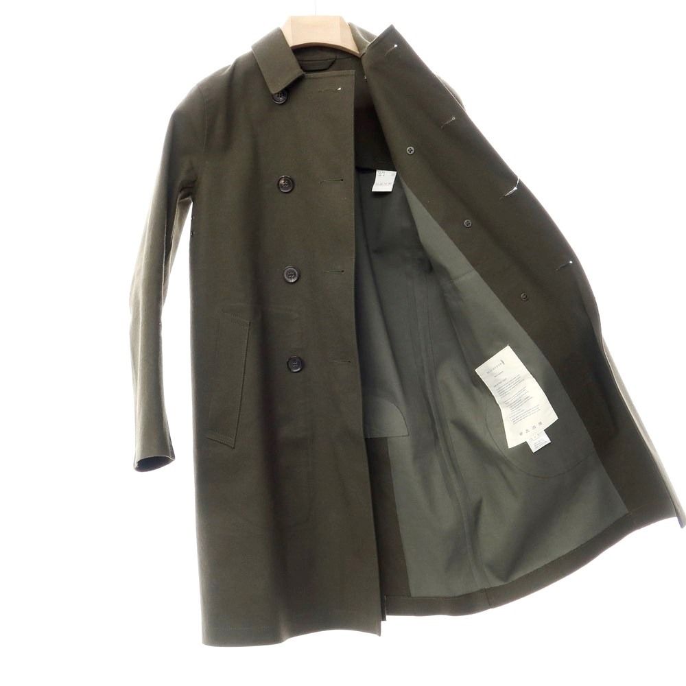 中古】マッキントッシュ Mackintosh ゴム引きウール ダブルブレスト  