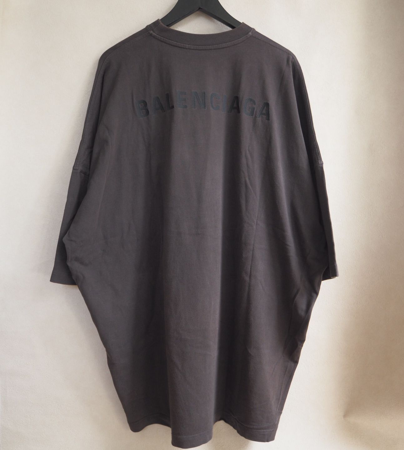 美品☆ バレンシアガ BALENCIAGA オーバーサイズ 半袖Tシャツ 18AW 