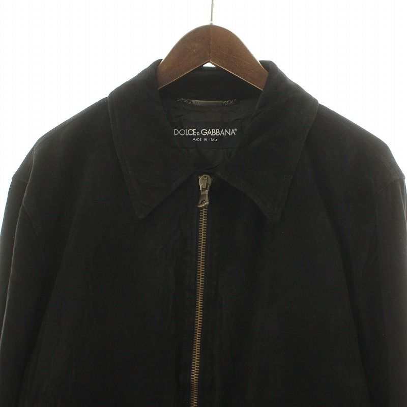 DOLCE & GABBANA ドルチェ & ガッパーナ　スエードジャケット ドルチェ&ガッバーナ ドルガバ DOLCE&GABBANA レザージャケット